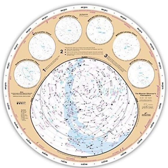 Messier Observer's Planisphere by Mike Krzywonski - Picture 1 of 4